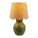 Contract furniture - Scalloped Edge Accent Table Lamp - www.oroatrade.com