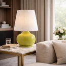 Hospitality furniture - Raffia Shade Ceramic Table Lamp - www.oroatrade.com
