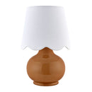 Contract furniture - Scalloped Raffia Shade Table Lamp - www.oroatrade.com