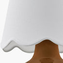 Contract furniture - Scalloped Raffia Shade Table Lamp - www.oroatrade.com