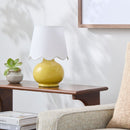 Contract furniture - Scalloped Raffia Shade Table Lamp - www.oroatrade.com