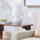Contract furniture - Scalloped Raffia Shade Table Lamp - www.oroatrade.com