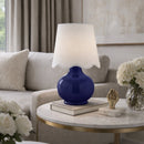 Contract furniture - Scalloped Raffia Shade Table Lamp - www.oroatrade.com