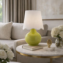 Contract furniture - Scalloped Raffia Shade Table Lamp - www.oroatrade.com