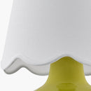 Contract furniture - Scalloped Raffia Shade Table Lamp - www.oroatrade.com