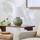 Contract furniture - Scalloped Raffia Shade Table Lamp - www.oroatrade.com