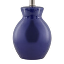 Hospitality furniture - White Cotton Ceramic Table Lamp - www.oroatrade.com