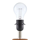 Hospitality furniture - White Cotton Ceramic Table Lamp - www.oroatrade.com