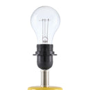 Hospitality furniture - White Cotton Ceramic Table Lamp - www.oroatrade.com