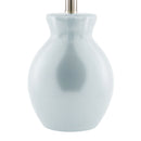 Hospitality furniture - White Cotton Ceramic Table Lamp - www.oroatrade.com