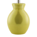Hospitality furniture - White Cotton Ceramic Table Lamp - www.oroatrade.com
