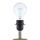 Hospitality furniture - White Cotton Ceramic Table Lamp - www.oroatrade.com