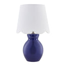 Contract furniture - Scalloped Edge Accent Table Lamp - www.oroatrade.com
