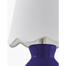 Contract furniture - Scalloped Edge Accent Table Lamp - www.oroatrade.com