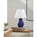 Contract furniture - Scalloped Edge Accent Table Lamp - www.oroatrade.com