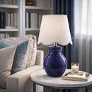 Contract furniture - Scalloped Edge Accent Table Lamp - www.oroatrade.com