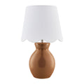 Contract furniture - Scalloped Edge Accent Table Lamp - www.oroatrade.com