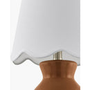 Contract furniture - Scalloped Edge Accent Table Lamp - www.oroatrade.com