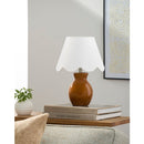 Contract furniture - Scalloped Edge Accent Table Lamp - www.oroatrade.com