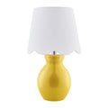 Contract furniture - Scalloped Edge Accent Table Lamp - www.oroatrade.com