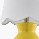 Contract furniture - Scalloped Edge Accent Table Lamp - www.oroatrade.com