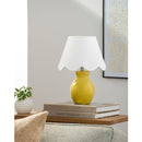 Contract furniture - Scalloped Edge Accent Table Lamp - www.oroatrade.com