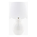 Contract furniture - Scalloped Edge Accent Table Lamp - www.oroatrade.com