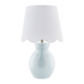 Contract furniture - Scalloped Edge Accent Table Lamp - www.oroatrade.com