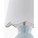 Contract furniture - Scalloped Edge Accent Table Lamp - www.oroatrade.com