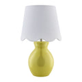 Contract furniture - Scalloped Edge Accent Table Lamp - www.oroatrade.com