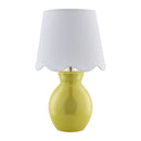 Contract furniture - Scalloped Edge Accent Table Lamp - www.oroatrade.com