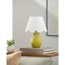 Contract furniture - Scalloped Edge Accent Table Lamp - www.oroatrade.com