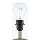 Contract furniture - Scalloped Edge Accent Table Lamp - www.oroatrade.com