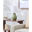 Contract furniture - Scalloped Edge Accent Table Lamp - www.oroatrade.com