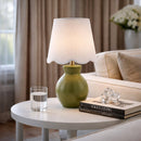 Contract furniture - Scalloped Edge Accent Table Lamp - www.oroatrade.com