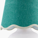 Contract furniture - Glazed Ceramic Raffia Table Lamp - www.oroatrade.com