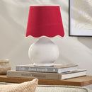 Contract furniture - Glazed Ceramic Raffia Table Lamp - www.oroatrade.com