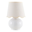 Contract furniture - Glazed Ceramic Raffia Table Lamp - www.oroatrade.com