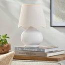 Contract furniture - Glazed Ceramic Raffia Table Lamp - www.oroatrade.com
