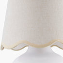 Contract furniture - Glazed Ceramic Raffia Table Lamp - www.oroatrade.com