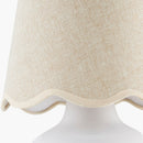 Contract furniture - Glazed Ceramic Raffia Table Lamp - www.oroatrade.com