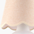 Contract furniture - Glazed Ceramic Raffia Table Lamp - www.oroatrade.com