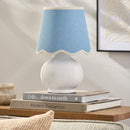 Contract furniture - Glazed Ceramic Raffia Table Lamp - www.oroatrade.com