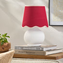 Contract furniture - Glazed Ceramic Raffia Table Lamp - www.oroatrade.com