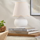Contract furniture - Glazed Ceramic Raffia Table Lamp - www.oroatrade.com