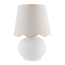 Contract furniture - Glazed Ceramic Raffia Table Lamp - www.oroatrade.com