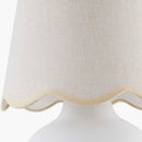 Contract furniture - Glazed Ceramic Raffia Table Lamp - www.oroatrade.com