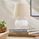 Contract furniture - Glazed Ceramic Raffia Table Lamp - www.oroatrade.com