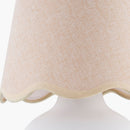 Contract furniture - Glazed Ceramic Raffia Table Lamp - www.oroatrade.com