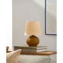 Contract furniture - Beige Raffia Accent Table Lamp - www.oroatrade.com